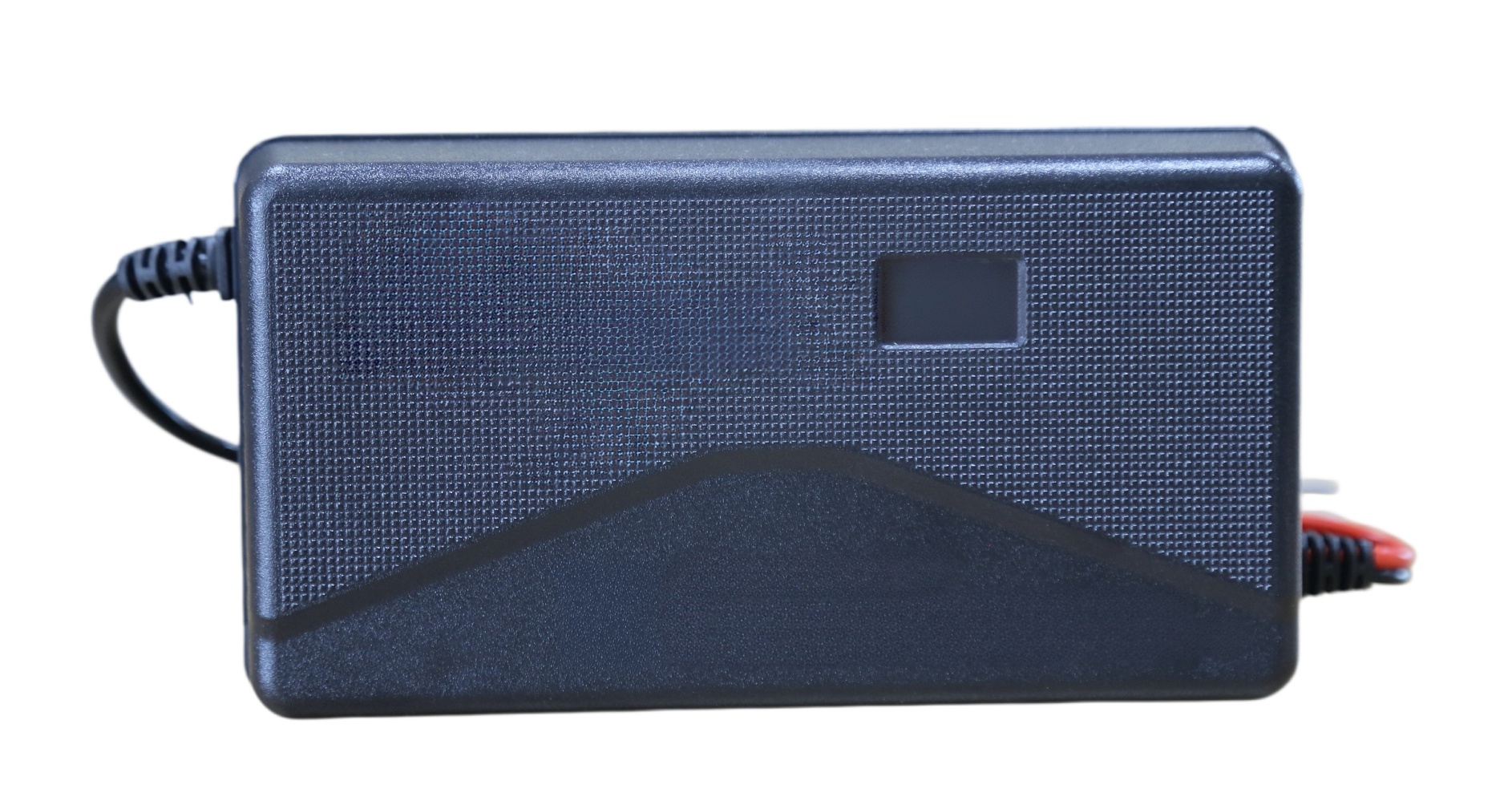 OEM 48V 10A lithium battery charger for 50-80Ah packs, with cable, connector, cooling, and BMS checks.