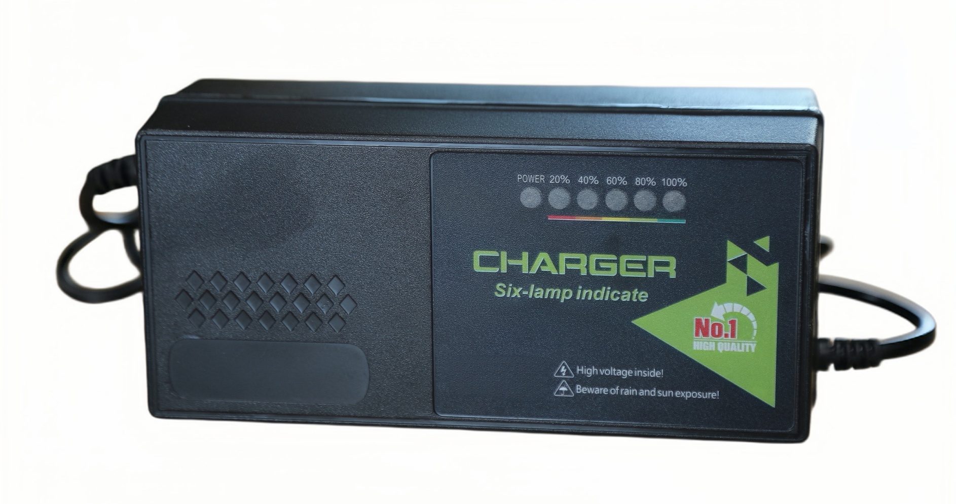 Linjia 48V 15A lithium battery charger for 70-120Ah vehicle and equipment projects requiring cooling evaluation.