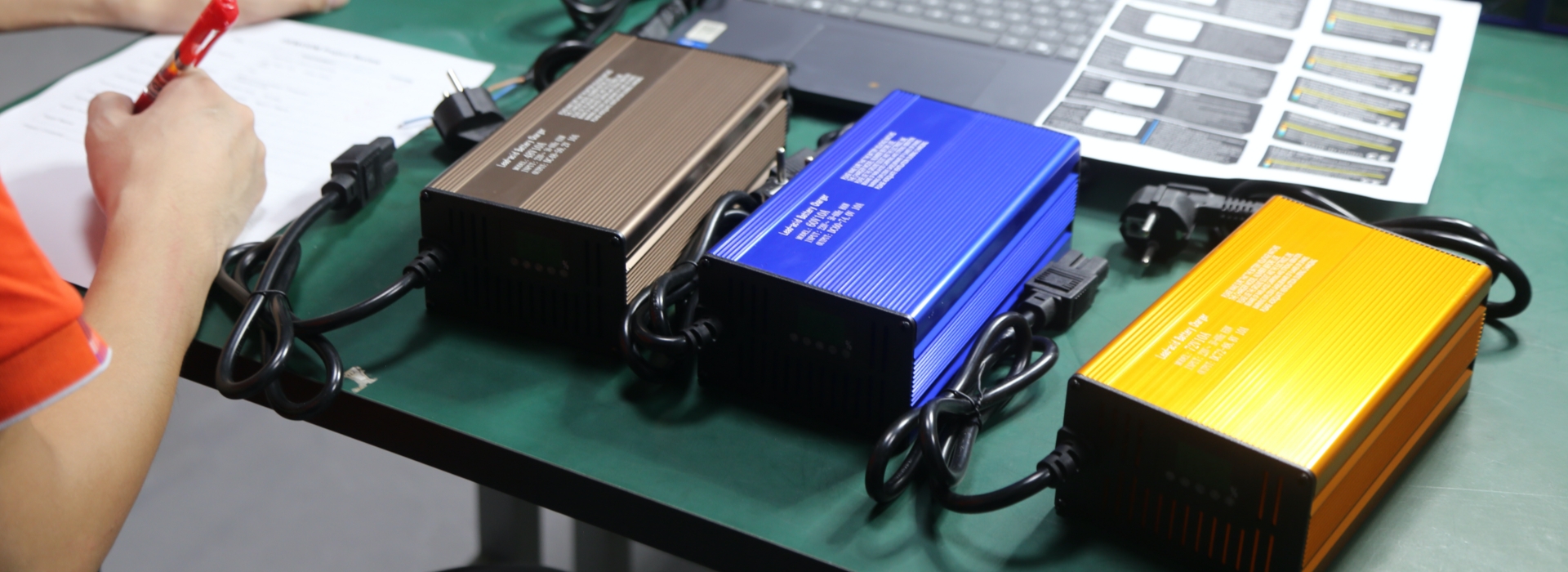 Linjia battery charger manufacturer FAQ for OEM and ODM projects, covering battery matching, customization and supply.