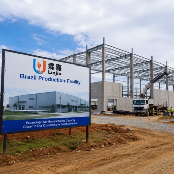Linjia Brazil battery charger production facility under development to support regional OEM supply in South America.