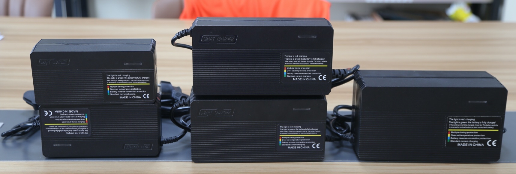 Linjia 60V lithium battery charger manufacturer supporting battery specification matching and OEM configuration.