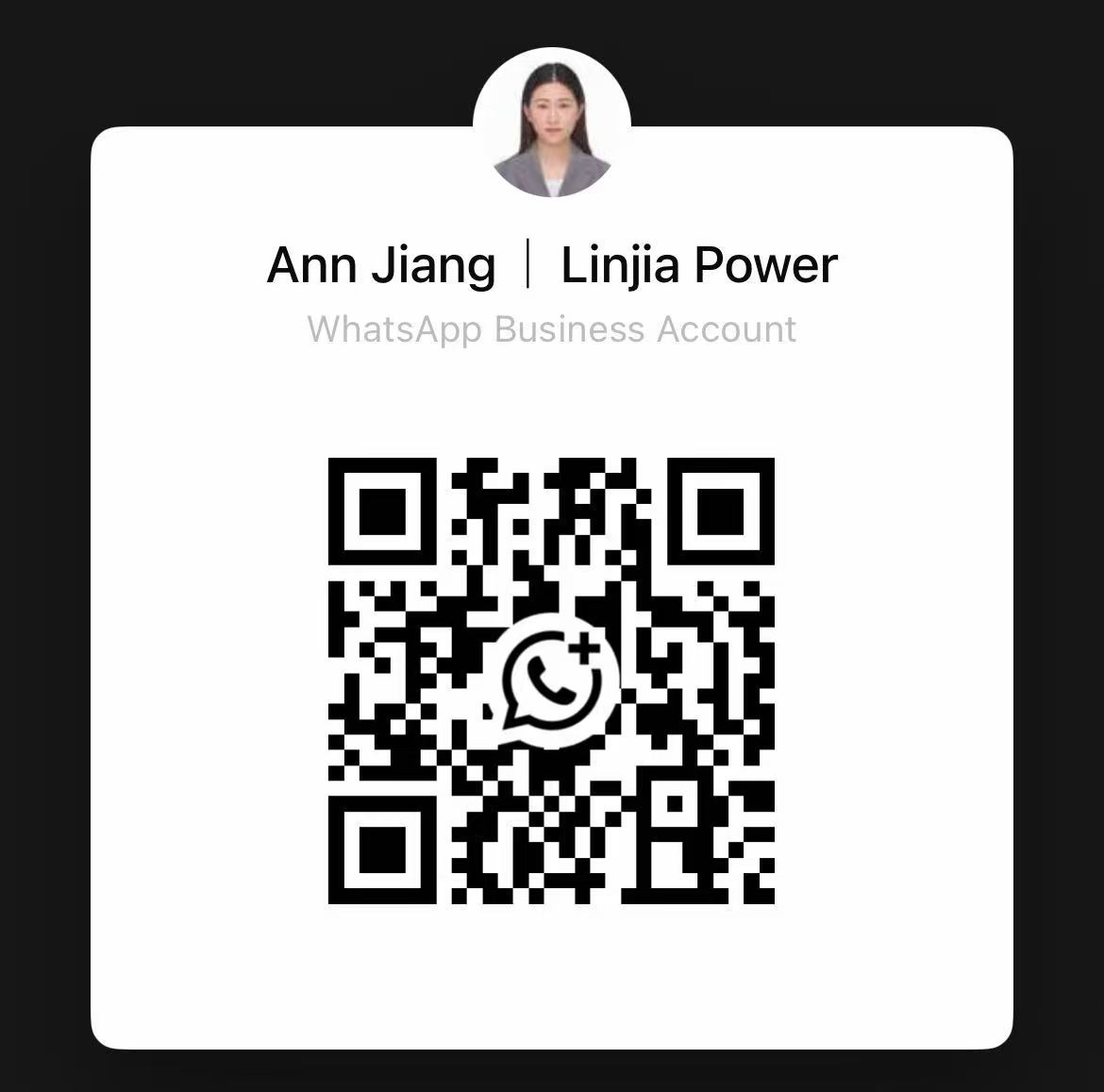 WhatsApp QR Code Ann