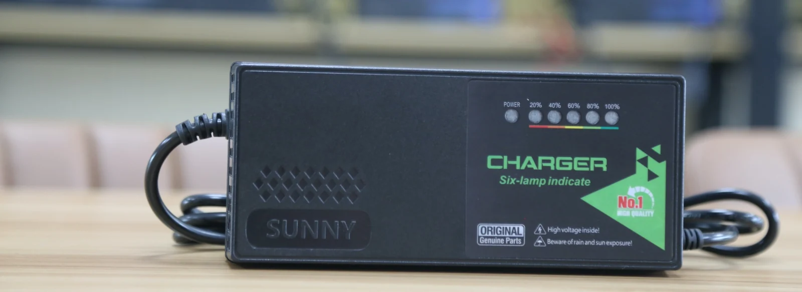 Linjia custom 24V lithium battery chargers for compatible 7S NMC packs requiring 29.4V output, with project-specific charging current.