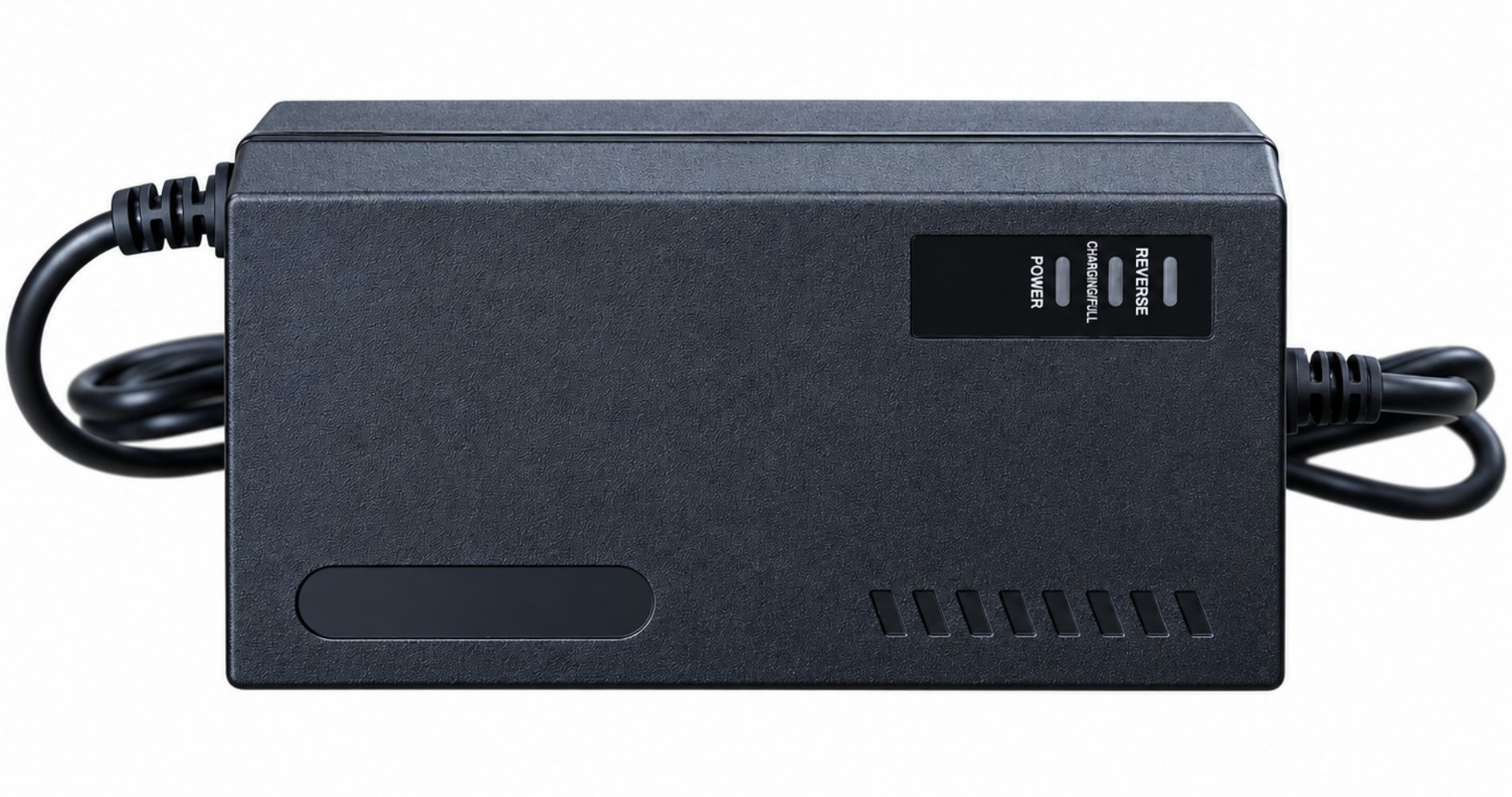 Linjia OEM 48V12Ah lead-acid battery charger with 1.9A output for selected 48V 10-17Ah battery packs.