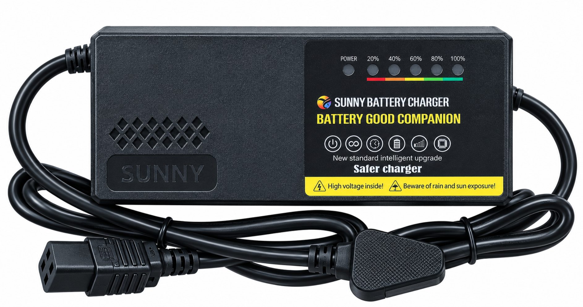 60V20Ah Lead-Acid Battery Charger Linjia OEM 60V20Ah lead-acid battery charger with 2.8A output for selected 60V 17-28Ah battery packs.